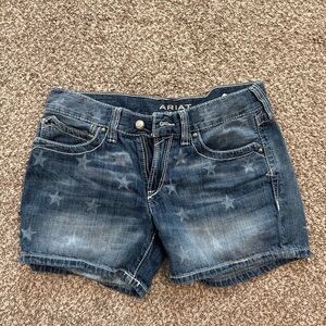 Ariat Women's Starry Blue Jean Shorts